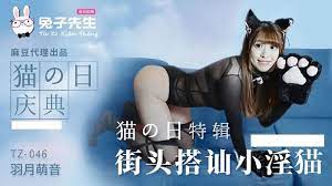 兔子TZ街頭搭訕淫貓